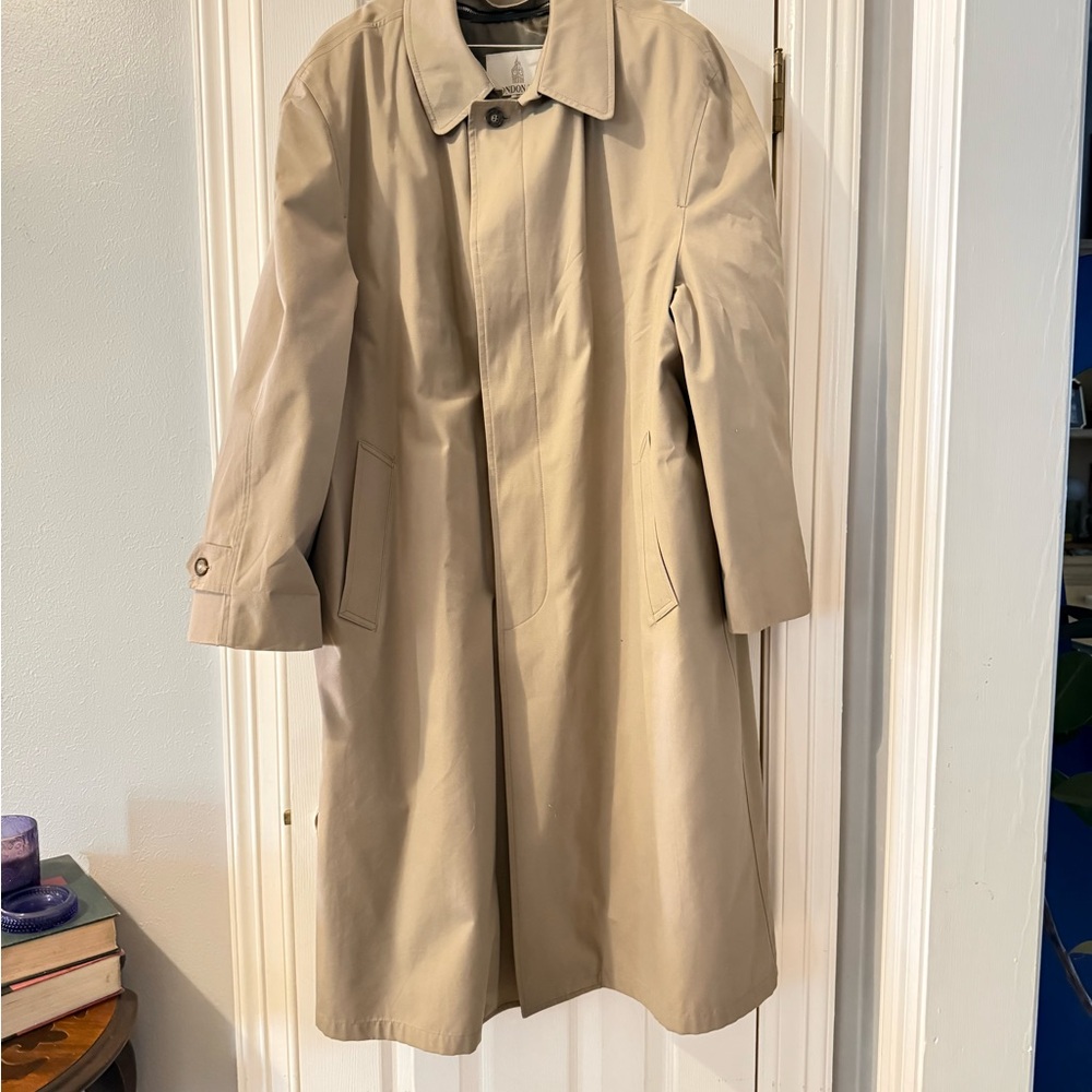 London Fog Tan Trench Coat